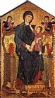 Madonna Enthroned with the Child and Two Angels by Giovanni Cimabue